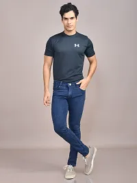 Stylish Denim Solid Jeans for Men-thumb3