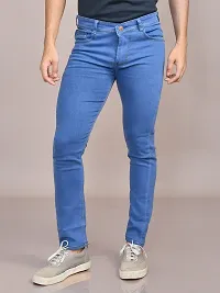 Stylish Denim Solid Jeans for Men-thumb3