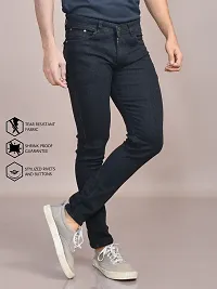 Stylish Denim Solid Jeans for Men-thumb1