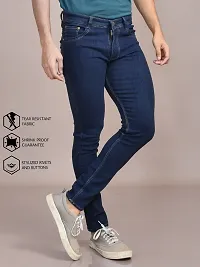 Stylish Denim Solid Jeans for Men-thumb4