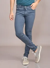 Stylish Denim Solid Jeans for Men-thumb2