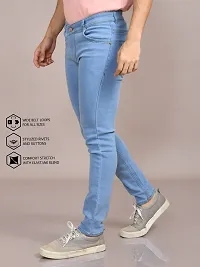 Stylish Denim Solid Jeans for Men-thumb2