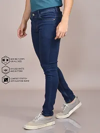 Stylish Denim Solid Jeans for Men-thumb1