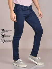 Stylish Denim Solid Jeans for Men-thumb3