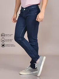 Stylish Denim Solid Jeans for Men-thumb1