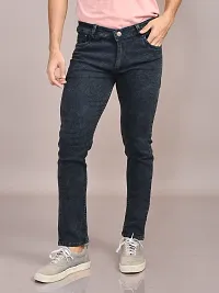 Stylish Denim Solid Jeans for Men-thumb1