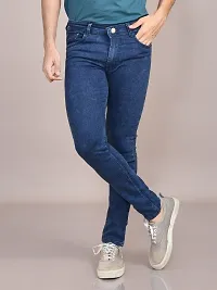 Stylish Denim Solid Jeans for Men-thumb4