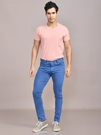 Stylish Denim Solid Jeans for Men-thumb4