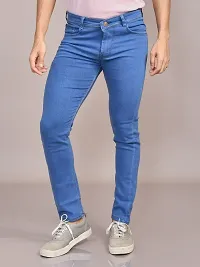 Stylish Denim Solid Jeans for Men-thumb2