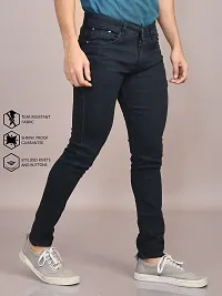 Stylish Denim Solid Jeans for Men-thumb2