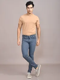 Stylish Denim Solid Jeans for Men-thumb1