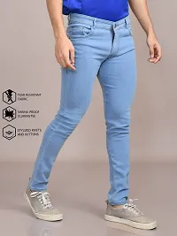 Stylish Denim Solid Jeans for Men-thumb3