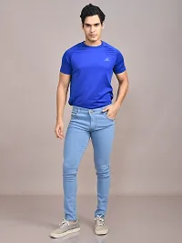 Stylish Denim Solid Jeans for Men-thumb4