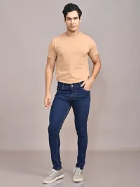 Stylish Denim Solid Jeans for Men-thumb3