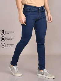 Stylish Denim Solid Jeans for Men-thumb2