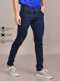 Stylish Denim Solid Jeans for Men-thumb2