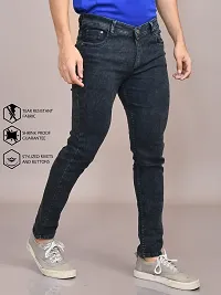 Stylish Denim Solid Jeans for Men-thumb2