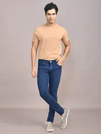 Stylish Denim Solid Jeans for Men-thumb3