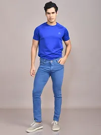 Stylish Denim Solid Jeans for Men-thumb3