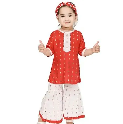 Kurta with Sharara Set For Girls