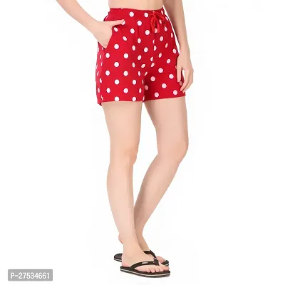 Women Polka Dots Printed Regular Shorts Pack of 2-thumb2