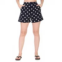 Women Polka Dots Printed Regular Shorts Pack of 2-thumb3