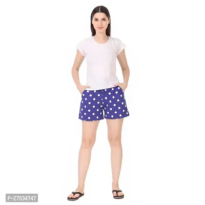 Women Printed Regular Shorts Pack of 2-thumb2