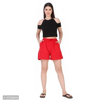 Women Regular Shorts Pack of 2-thumb3