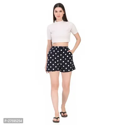 Women Printed Regular Shorts