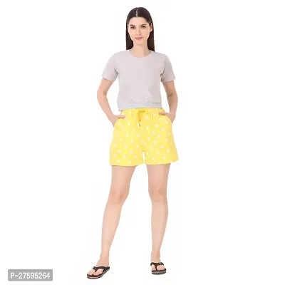 Women Printed Regular Shorts