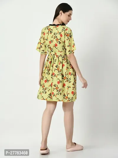 Women Floral Printed Dress-thumb3