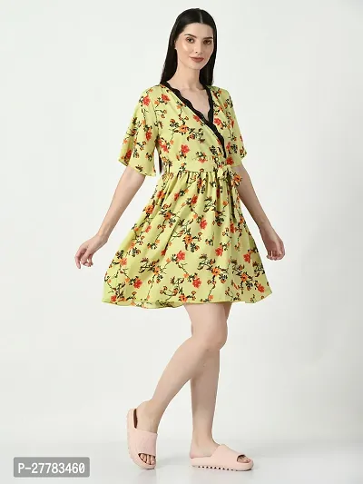 Women Floral Printed Dress-thumb5