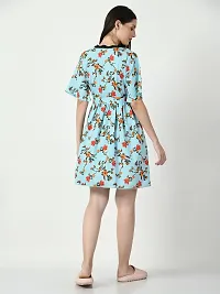 Women Floral Printed Dress-thumb2