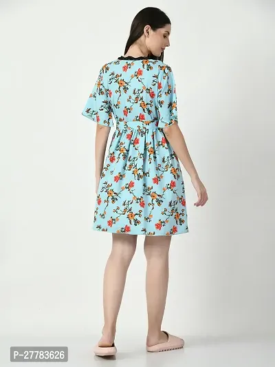 Women Floral Printed Dress-thumb3