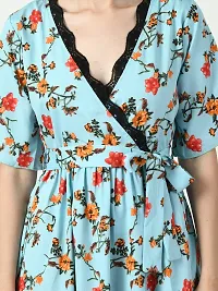 Women Floral Printed Dress-thumb3