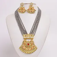 Gorgeous Beautiful Jewellery Set / Kundan Meena Jewellery for Women and Girls-thumb1
