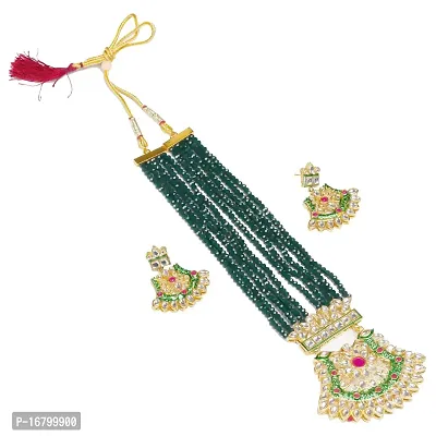 Gorgeous Beautiful Jewellery Set / Kundan Meena Jewellery for Women and Girls