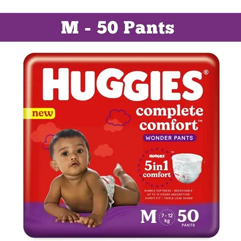 Huggies Baby Diaper Pants, with Bubble Bed Technology for comfort Multipack