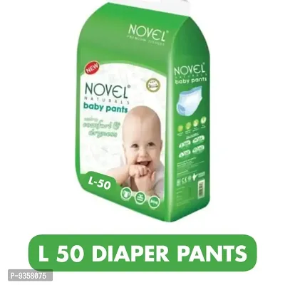 Novel babio l 50 baby diaper pants large size-thumb0