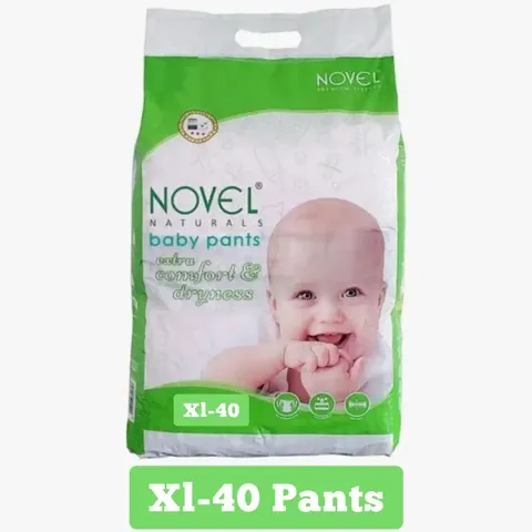 Novel Babio Baby Diapers, Huggies Wonder Pants, MULTIPACK