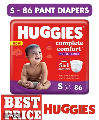 Huggies S 86 wonder pant diapers small size