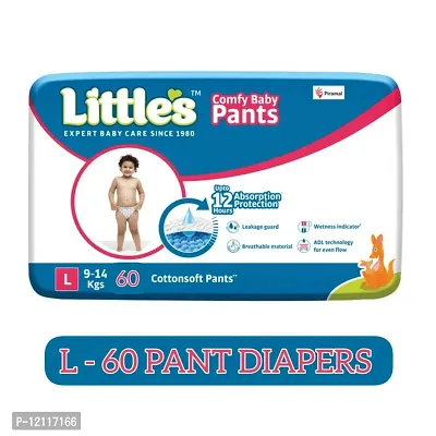 Little (L-60) comfy baby diaper pants Large size