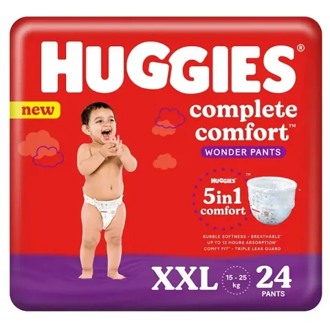 Trendy Huggies Wonder Pants Baby Diaper Size Multipack