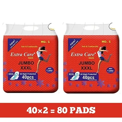 Extra care maxi XXXL sanitary pads combo pack 40*280 pcs