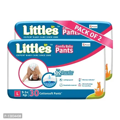 Littles L 30 260 Baby Diaper Pants Large Size-thumb0