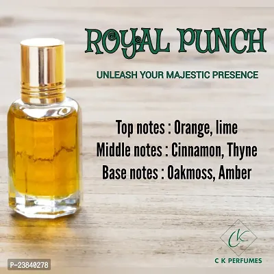 Royal punch attar 6 ml perfume oil for both men and women long lasting perfume oil from c k perfumes
