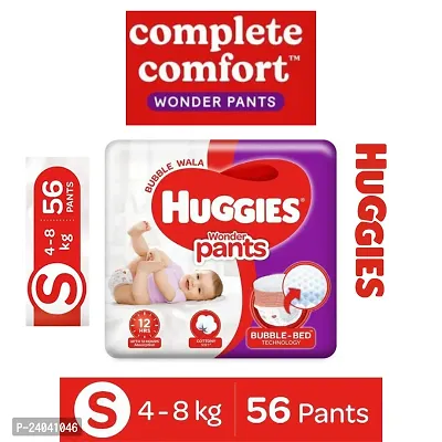 Huggies baby diapers s 56 pants small size-thumb0