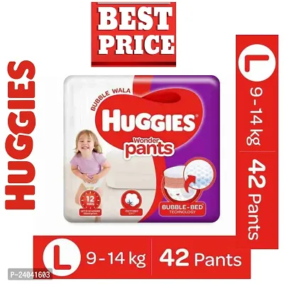 Huggies l diaper pants 42 pieces large size baby pant diapers