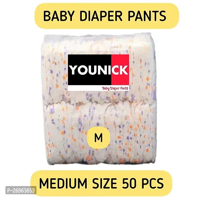 YOUNICK Baby diaper pants M 50 (MEDIUM SIZE)-thumb0