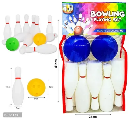 SFR BOWLING PLAYING SET WHITE COLOUR-thumb2